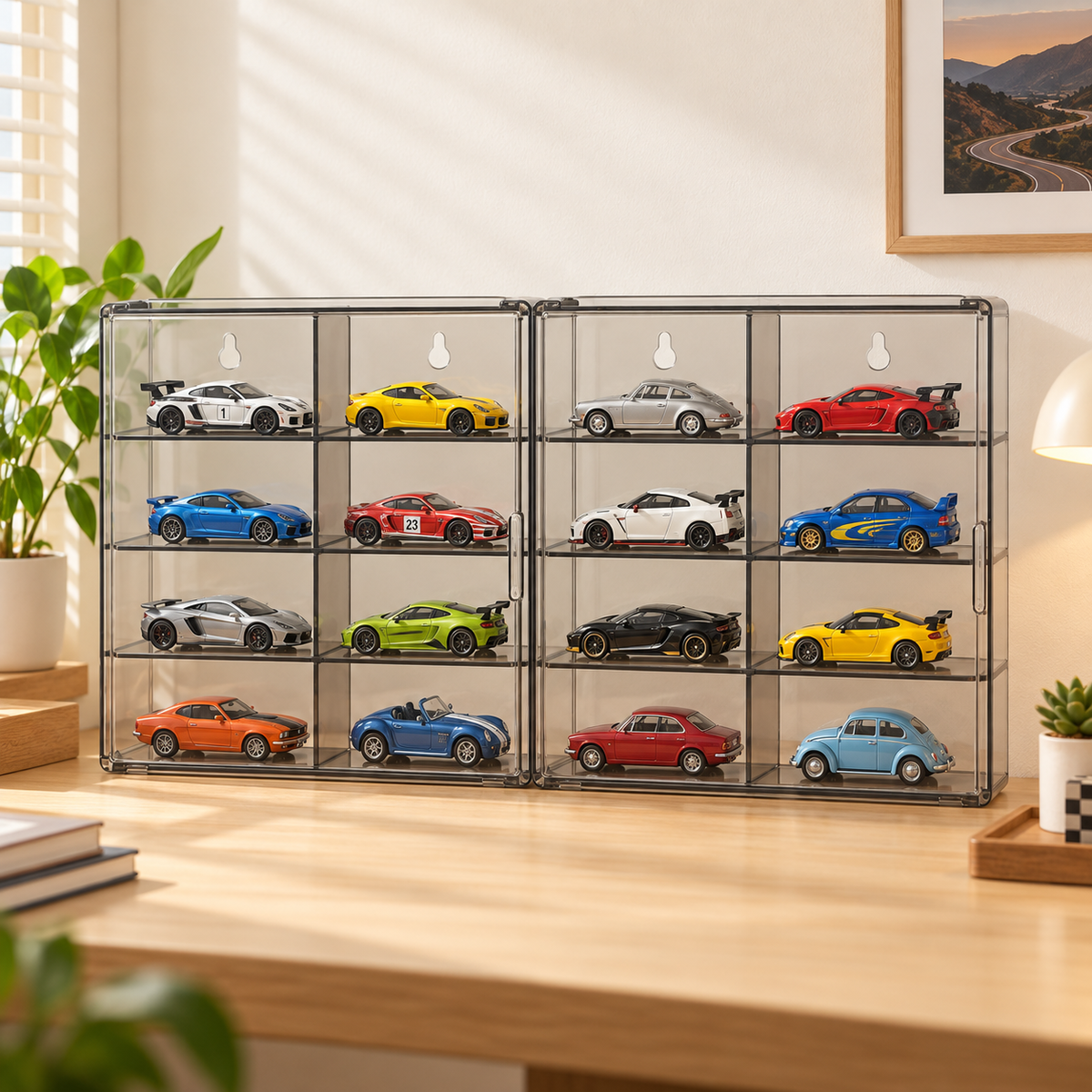 Model Car Storage and Display Case