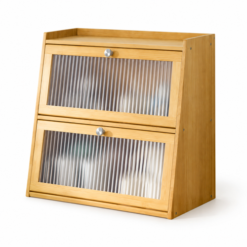 Three-Tier Countertop Storage Cabinet