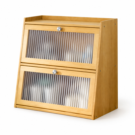 Three-Tier Countertop Storage Cabinet